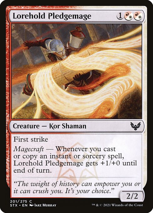 Lorehold Pledgemage 201