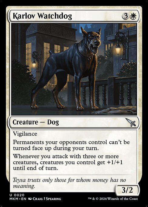 Karlov Watchdog 20