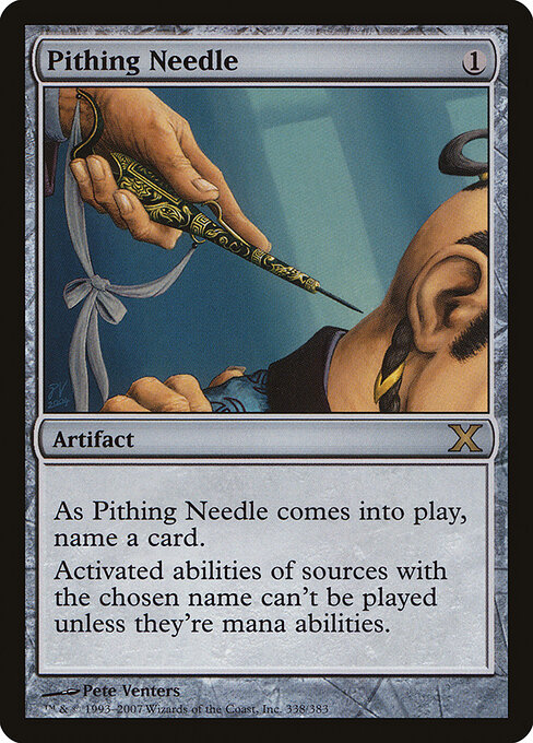 Pithing Needle 338