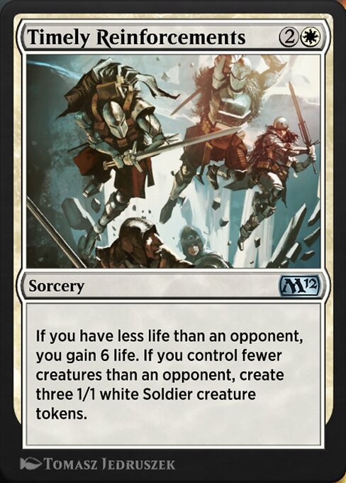 Timely Reinforcements 5