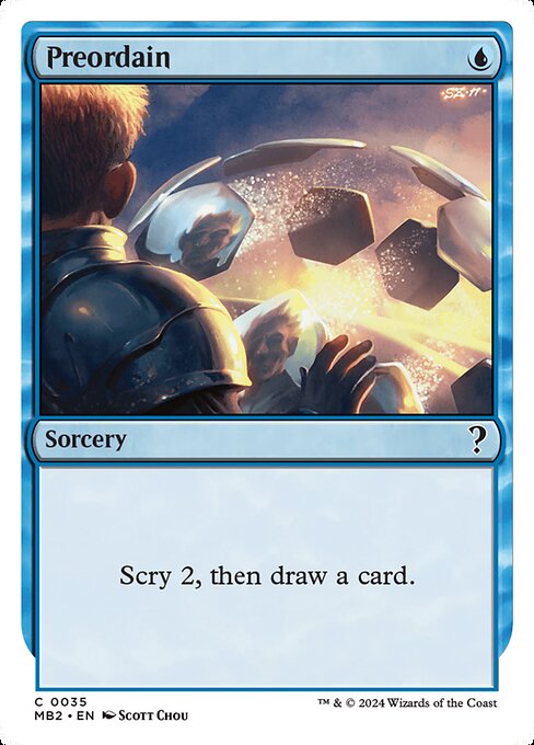 Preordain 35