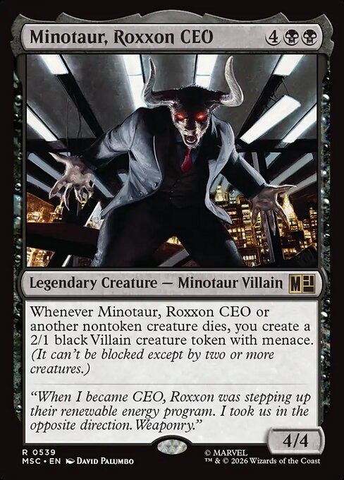 Minotaur, Roxxon CEO 539
