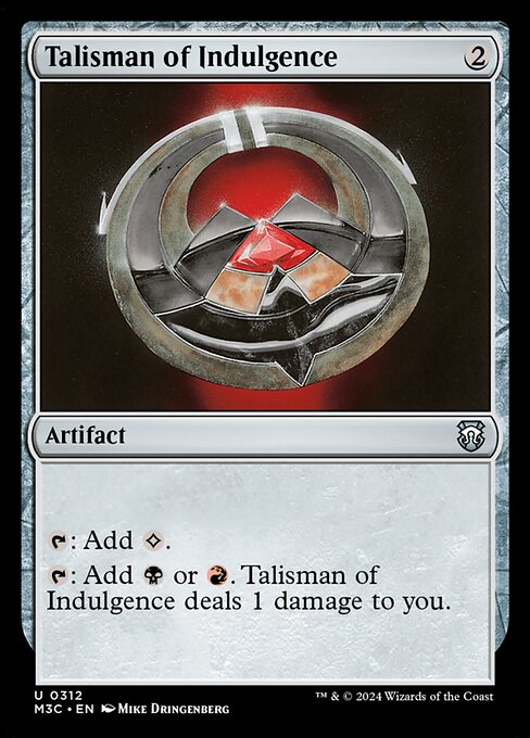 Talisman of Indulgence 312