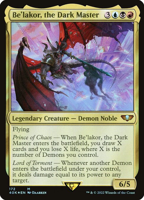 Be'lakor, the Dark Master 172