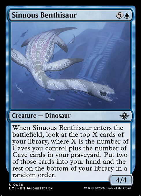 Sinuous Benthisaur 76