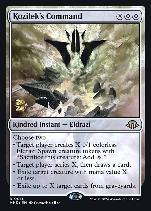 Kozilek's Command 11s
