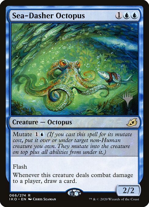 Sea-Dasher Octopus 66p