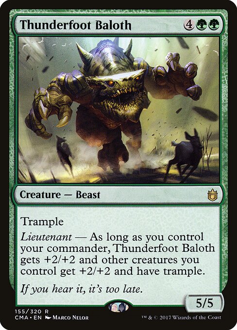 Thunderfoot Baloth 155