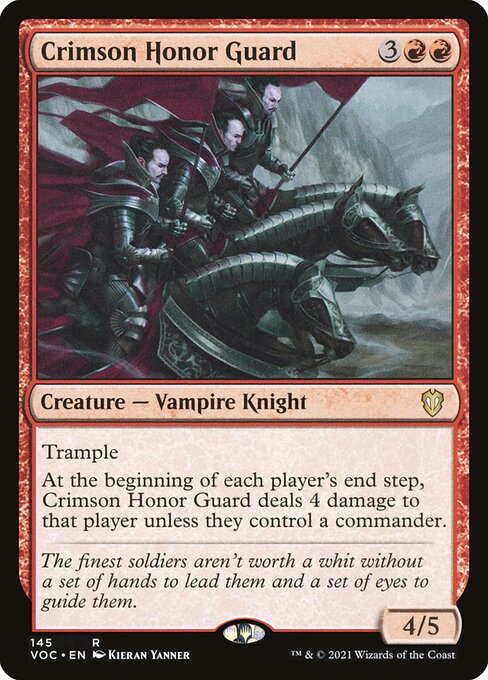 Crimson Honor Guard 145