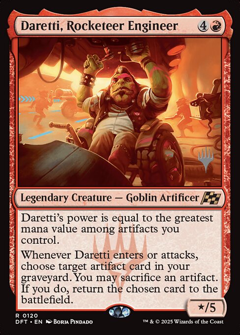 Daretti, Rocketeer Engineer 120p