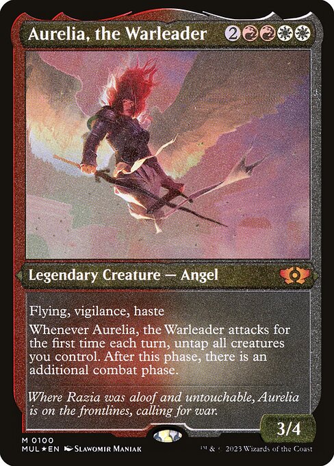 Aurelia, the Warleader 100