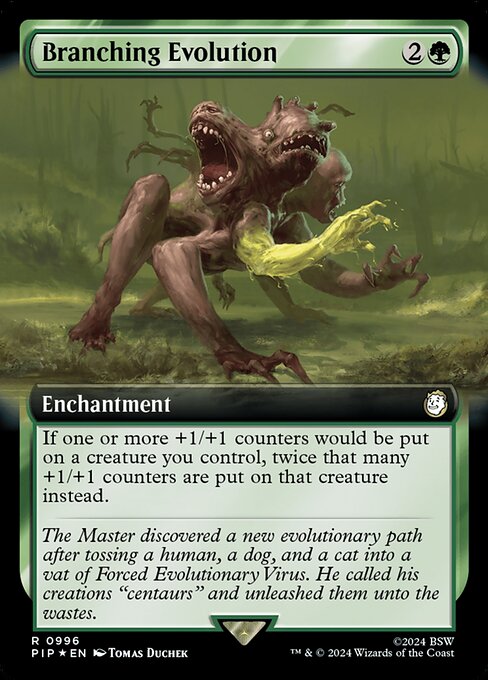 Branching Evolution 996