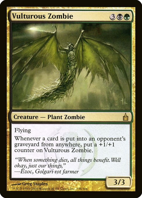 Vulturous Zombie 238
