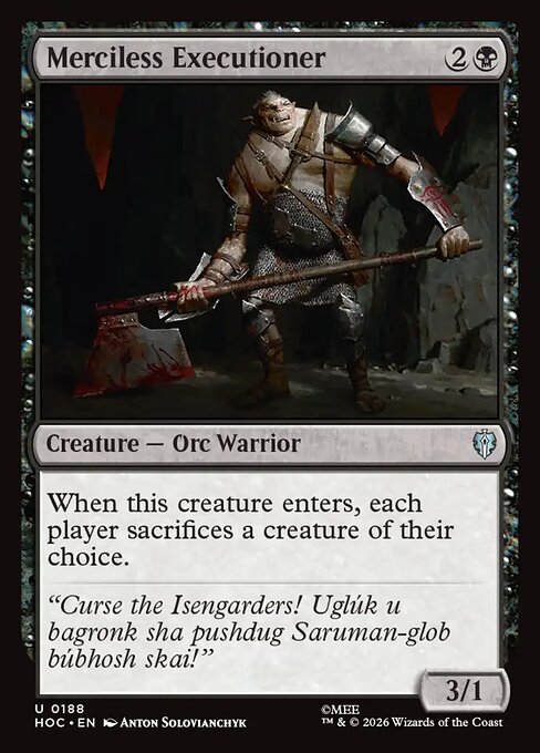 Merciless Executioner 188