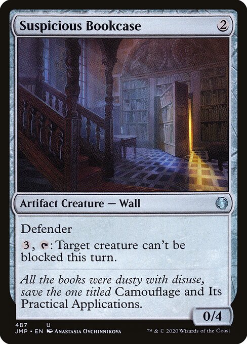 Suspicious Bookcase 487