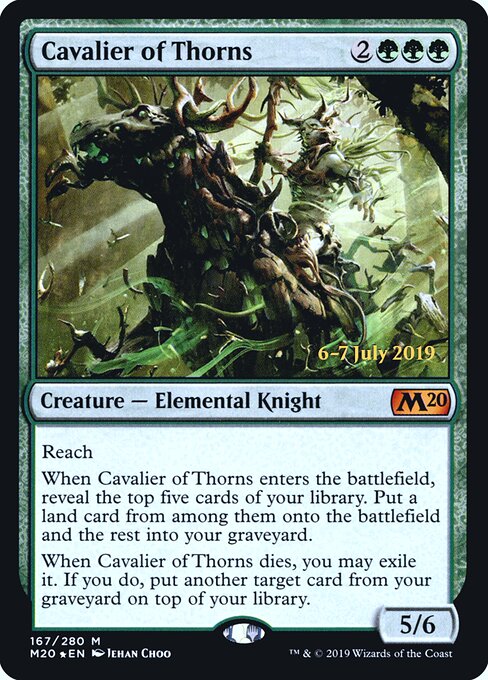 Cavalier of Thorns 167s