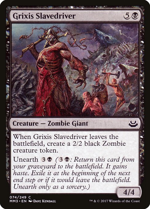 Grixis Slavedriver 74