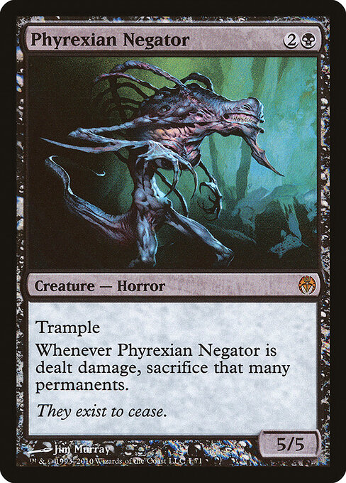 Phyrexian Negator 1