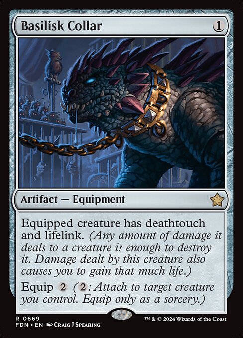 Basilisk Collar 669
