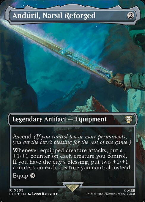 Andúril, Narsil Reforged 535
