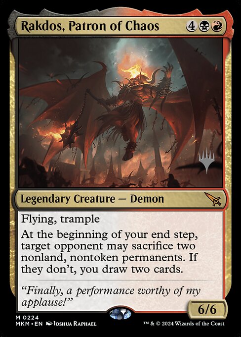 Rakdos, Patron of Chaos 224p