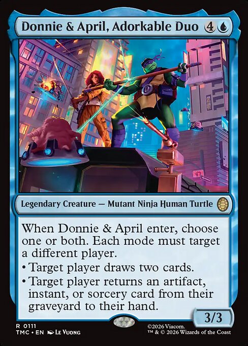 Donnie & April, Adorkable Duo 111