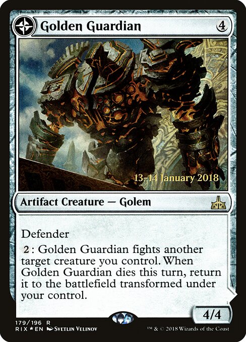 Golden Guardian // Gold-Forge Garrison 179s