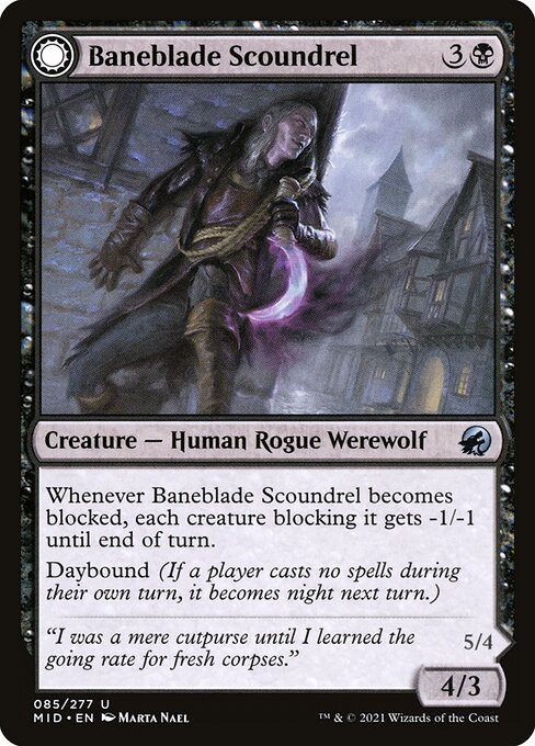 Baneblade Scoundrel // Baneclaw Marauder 85