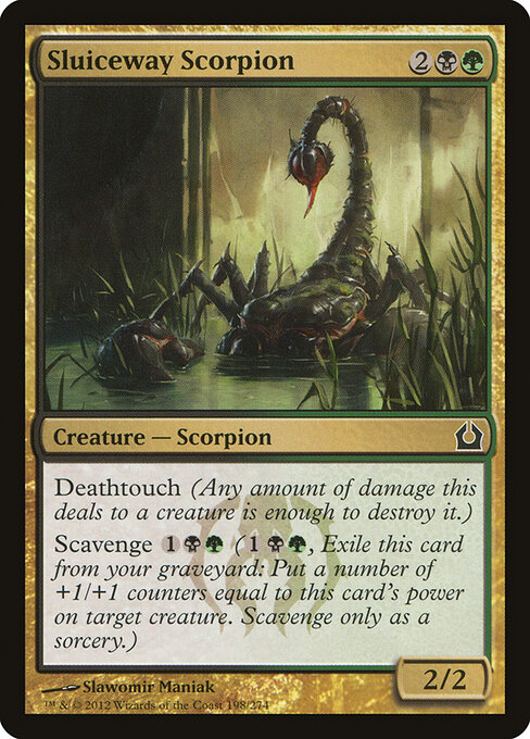 Sluiceway Scorpion 198
