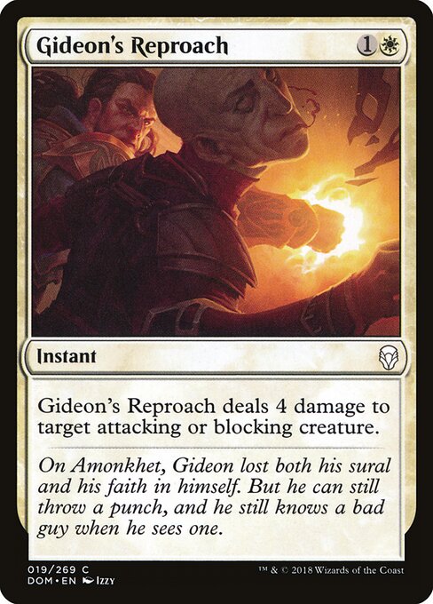 Gideon's Reproach 19