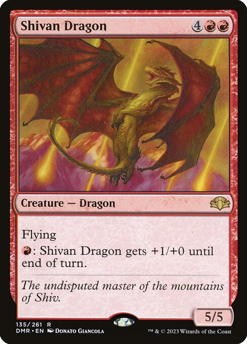 Shivan Dragon 135