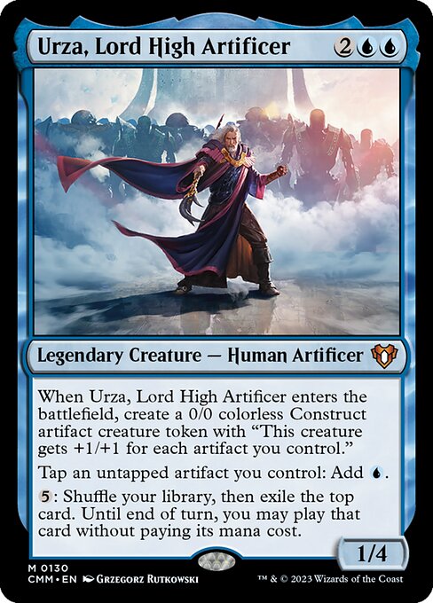 Urza, Lord High Artificer 130