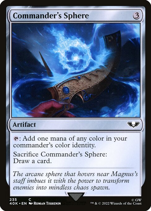 Commander's Sphere 235