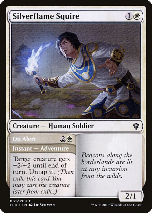 Silverflame Squire // On Alert 31