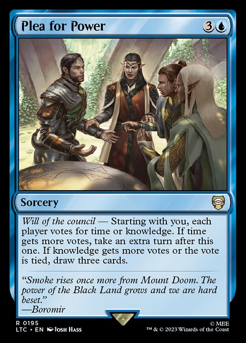 Plea for Power 195