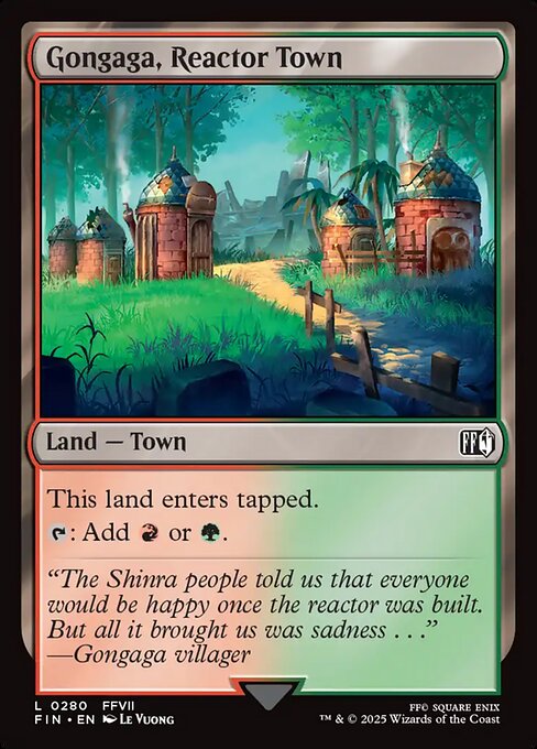 Gongaga, Reactor Town 280