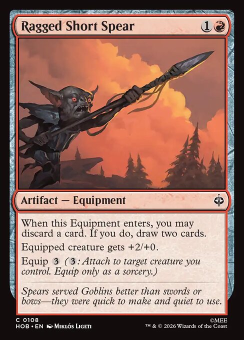 Ragged Short Spear 108