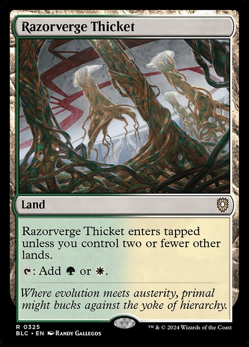 Razorverge Thicket 325