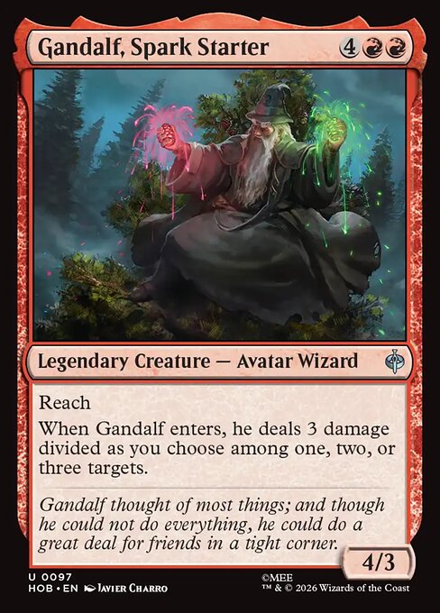 Gandalf, Spark Starter 97