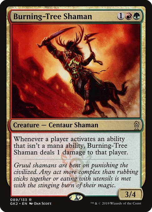 Burning-Tree Shaman 89