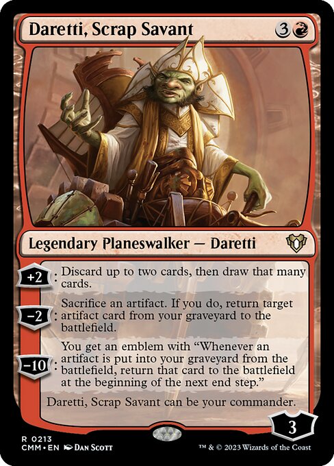 Daretti, Scrap Savant 213