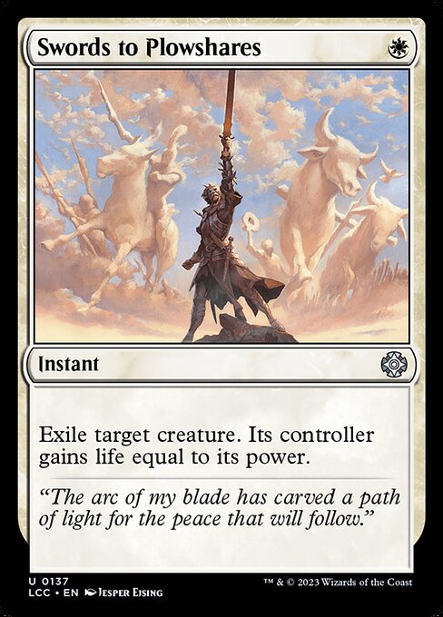 Swords to Plowshares 137