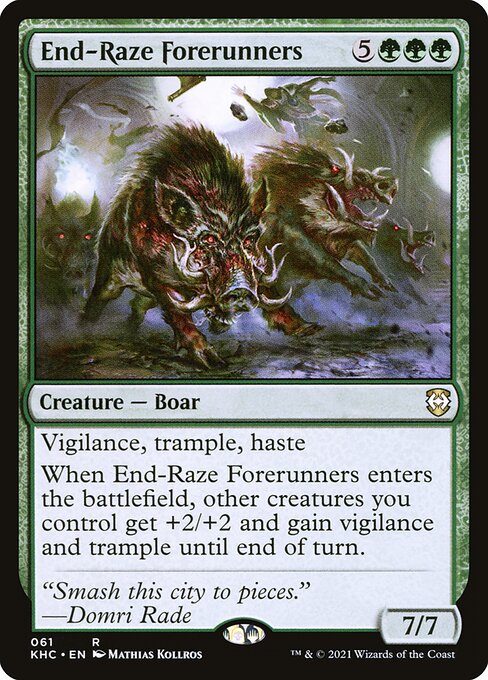 End-Raze Forerunners 61