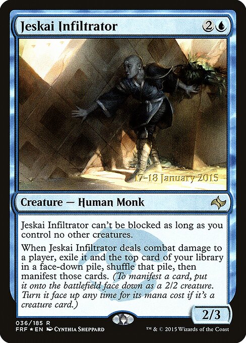 Jeskai Infiltrator 36s