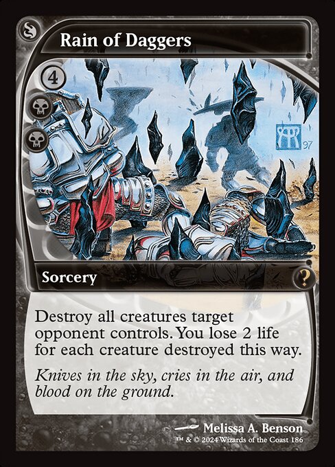 Rain of Daggers 186