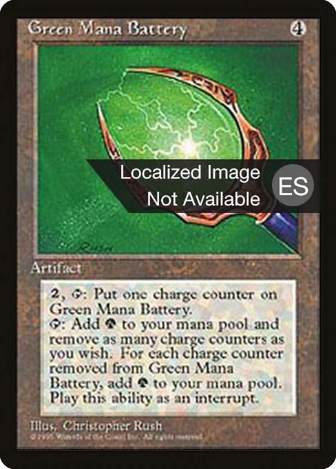Green Mana Battery 323