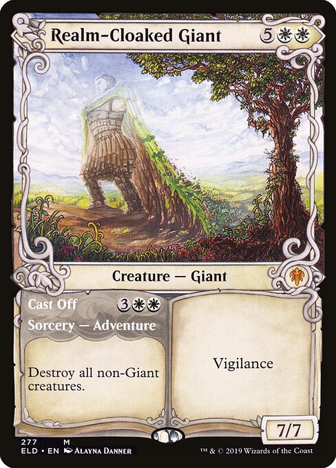 Realm-Cloaked Giant // Cast Off 277