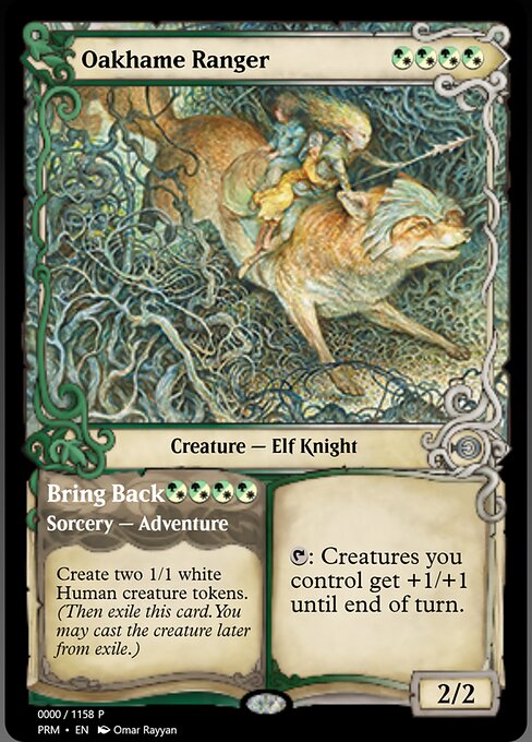 Oakhame Ranger // Bring Back 78738