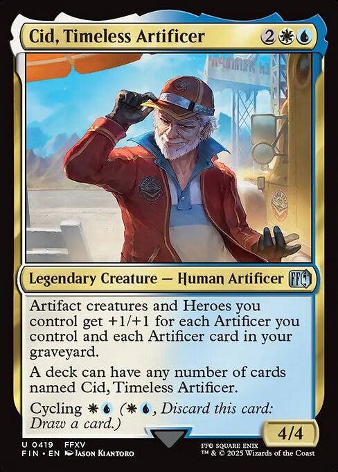 Cid, Timeless Artificer 419