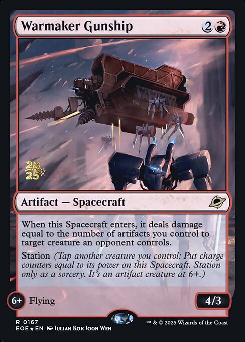 Warmaker Gunship 167s